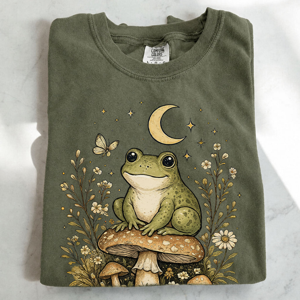 Witchy Frog Mushroom T-Shirt