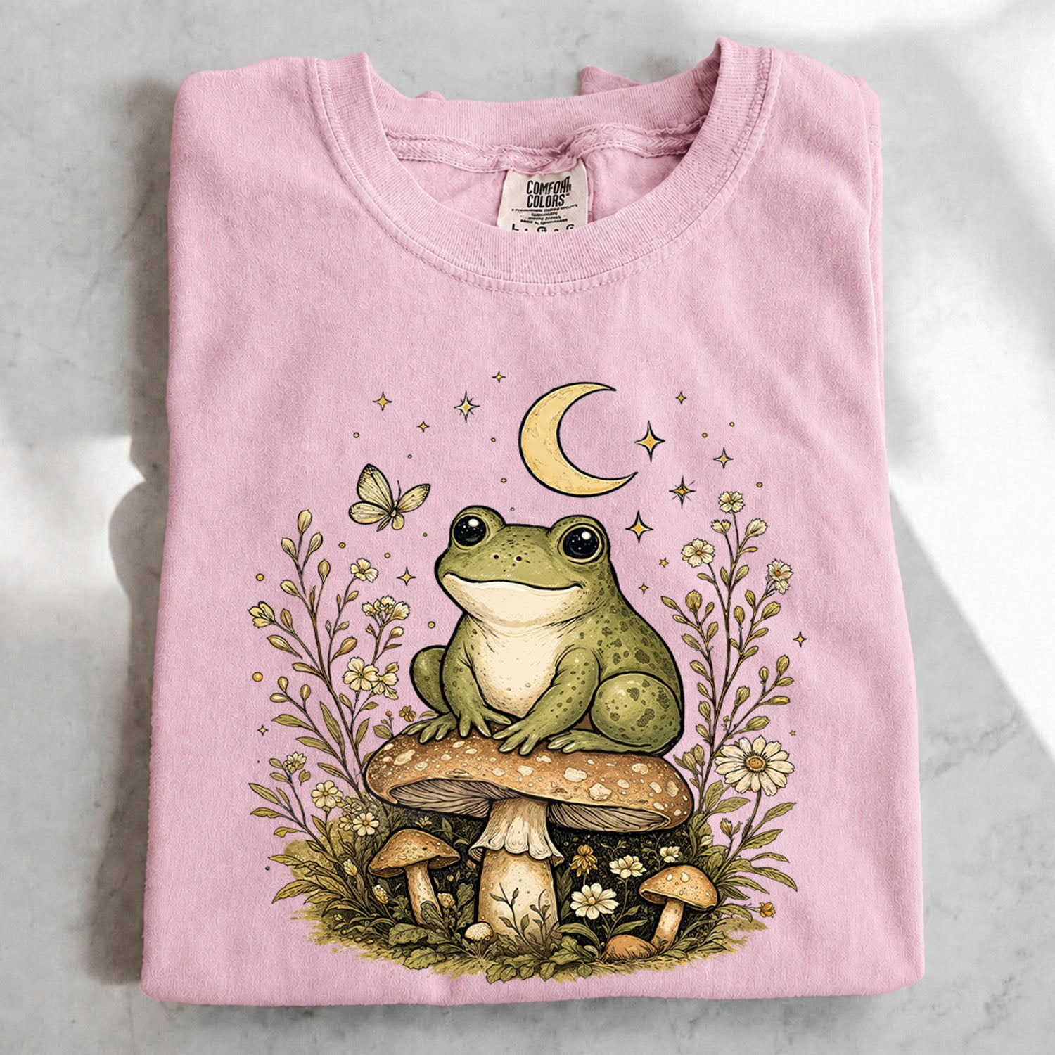 Witchy Frog Mushroom T-Shirt