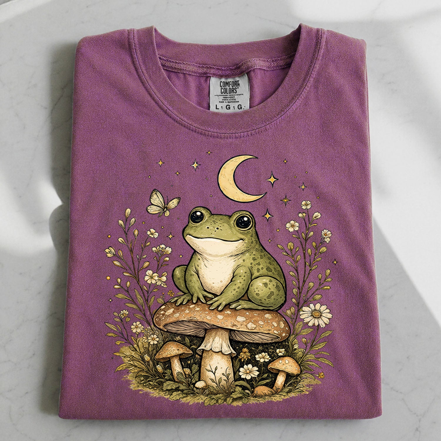 Witchy Frog Mushroom T-Shirt