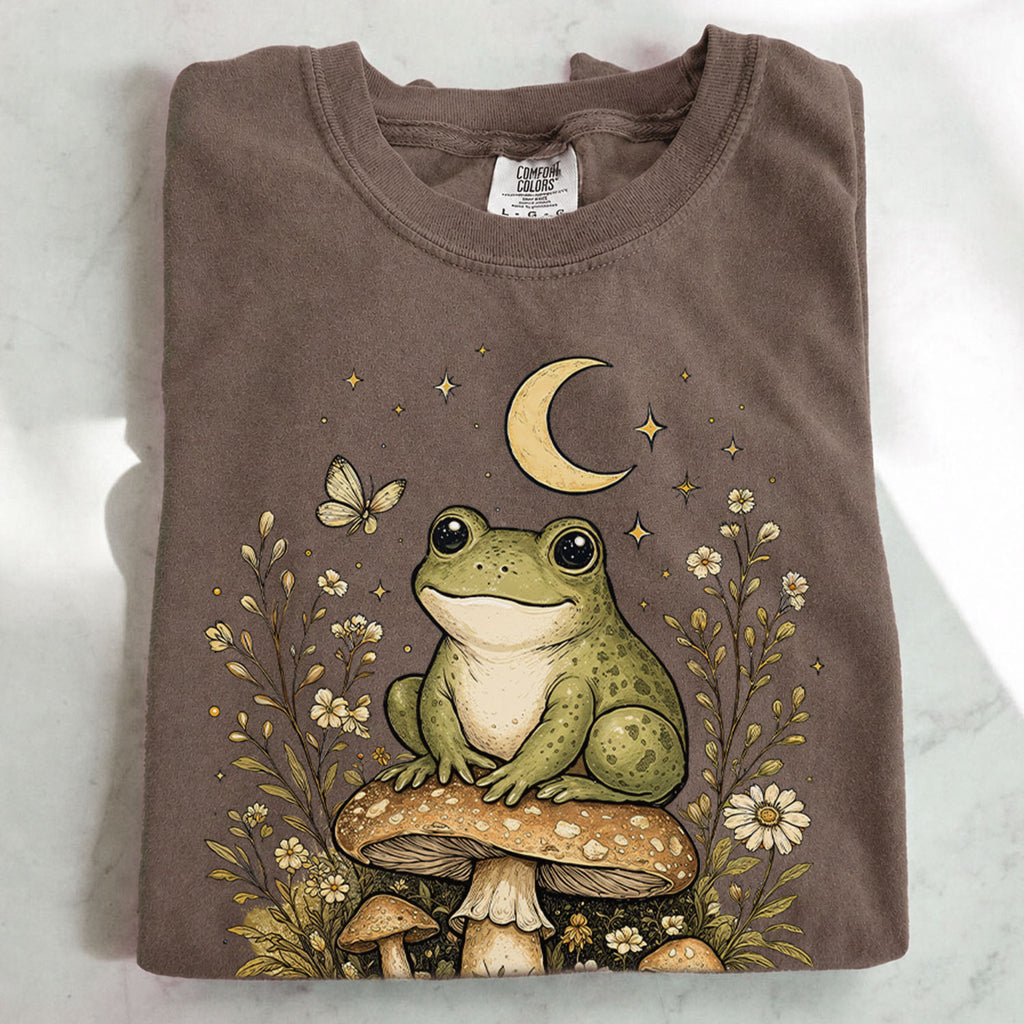 Witchy Frog Mushroom T-Shirt
