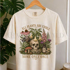 All Plants are Edible T-Shirt - Ivory / S - T-Shirt