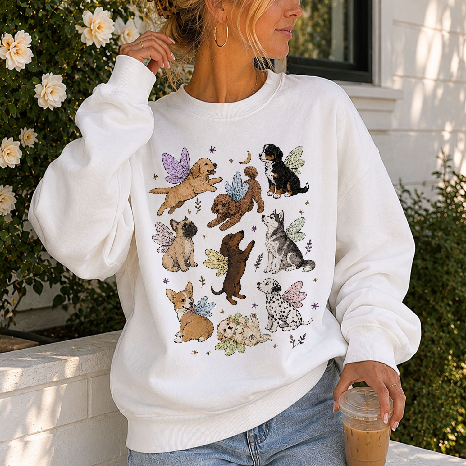 Fairy Dogs Sweatshirt