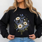 Forget Me Not Daisy Sweatshirt