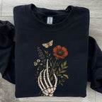 Skeleton Boquet Sweatshirt