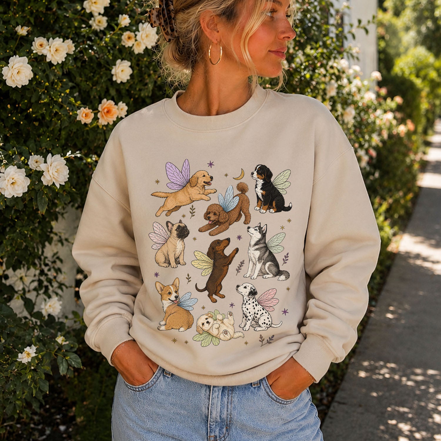 Fairy Dogs Sweatshirt