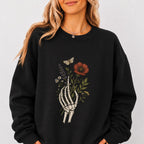 Skeleton Boquet Sweatshirt