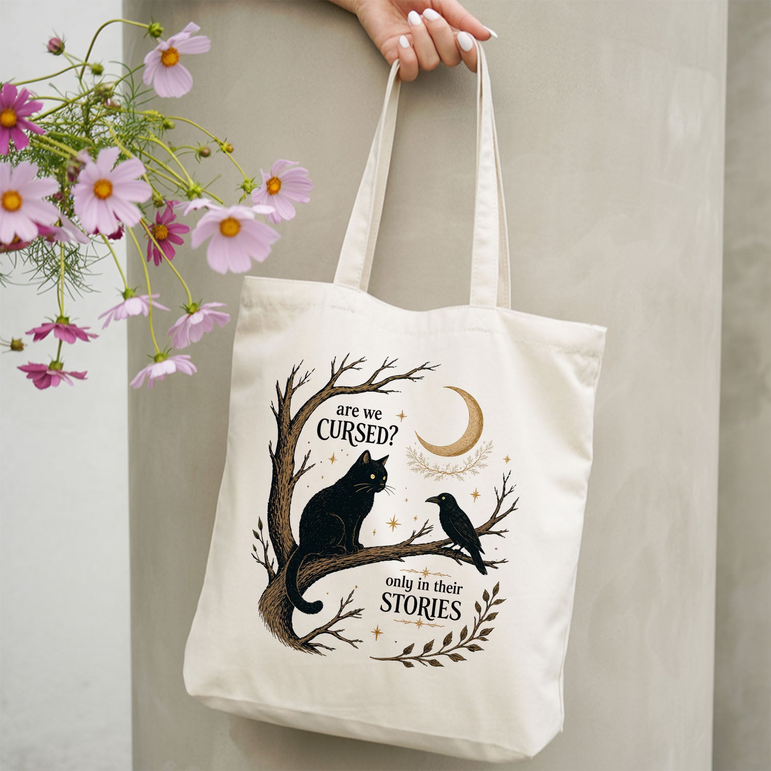 Are We Cursed Cotton Tote Bag