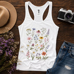 Meadow Blooms Racerback Tank Top