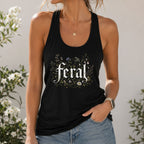 Feral Wildflower Racerback Tank Top