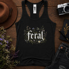 Feral Wildflower Racerback Tank Top