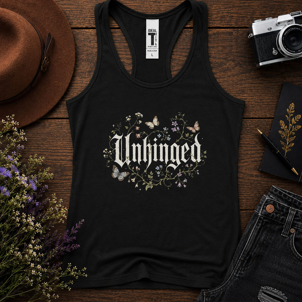 Unhinged Wildflower Racerback Tank Top