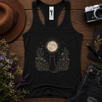 Stargazing Cat Racerback Tank Top