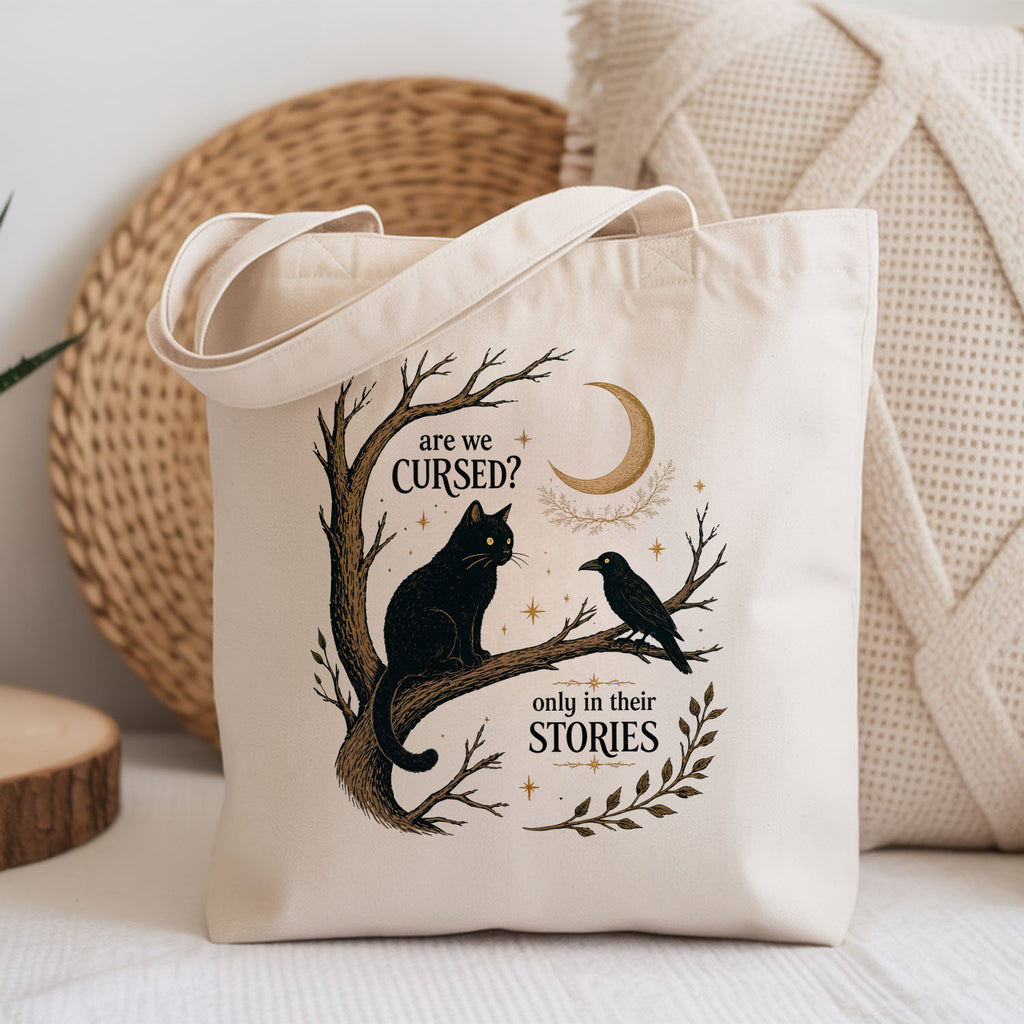 Are We Cursed Cotton Tote Bag