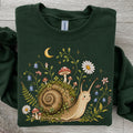 Blooming at My Own Pace Snail Sweatshirt