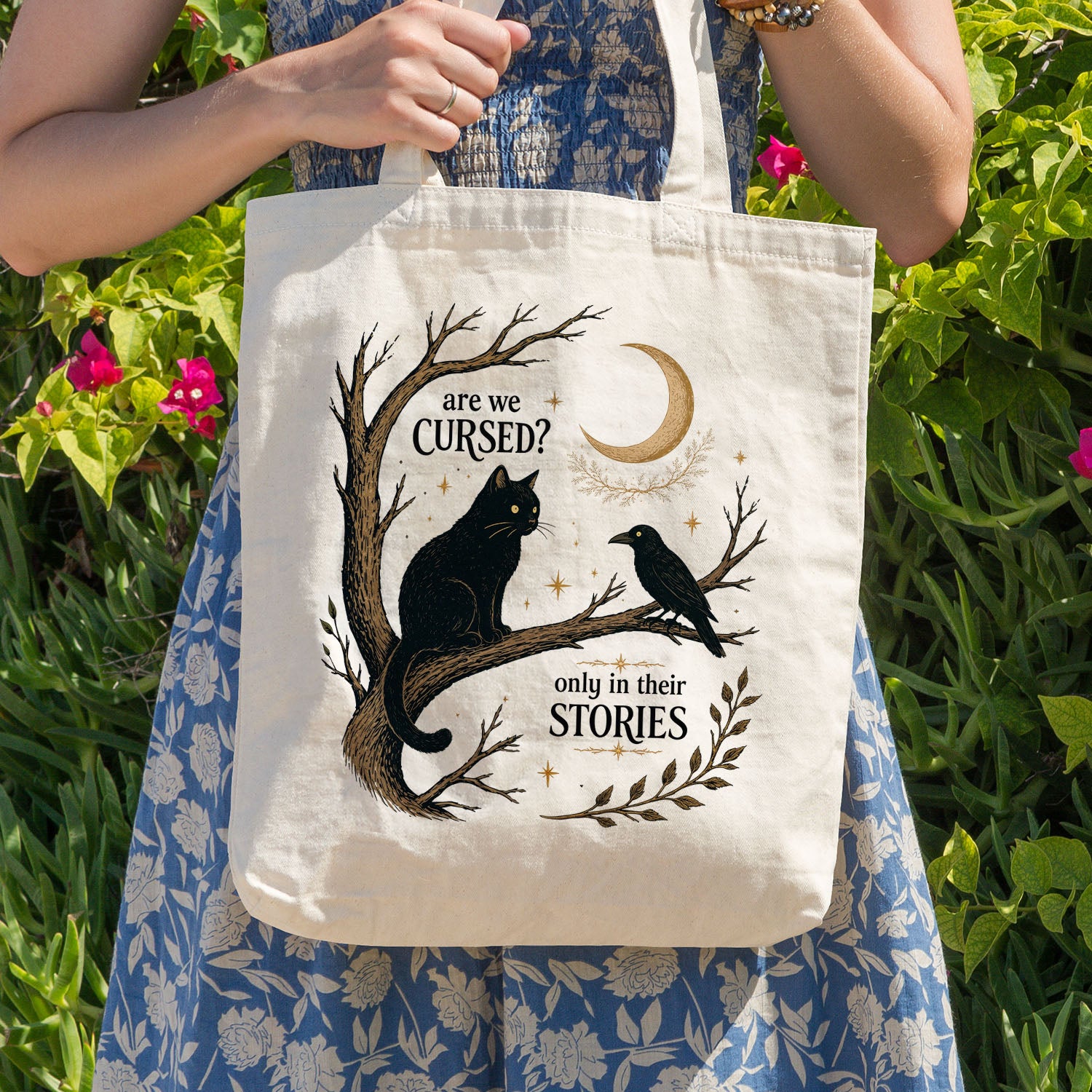 Are We Cursed Cotton Tote Bag