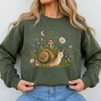 Blooming at My Own Pace Snail Sweatshirt