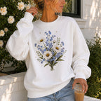 Forget Me Not Daisy Sweatshirt