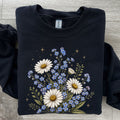 Forget Me Not Daisy Sweatshirt