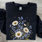 Forget Me Not Daisy Sweatshirt