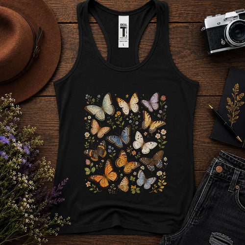 Butterfly Collection Racerback Tank Top
