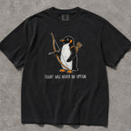 Archer Penguin Comfort Colors T-Shirt
