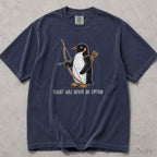 Archer Penguin Comfort Colors T-Shirt