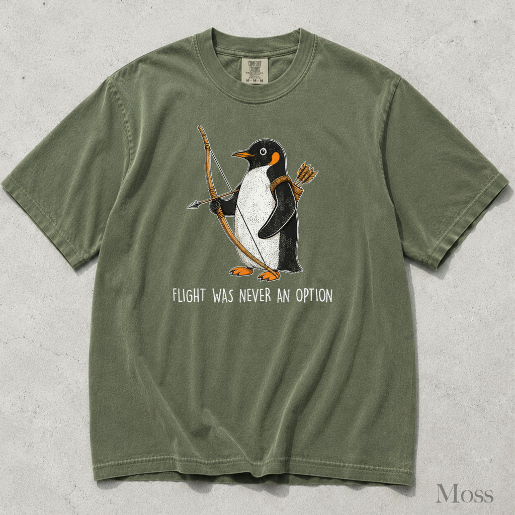 Archer Penguin Comfort Colors T-Shirt
