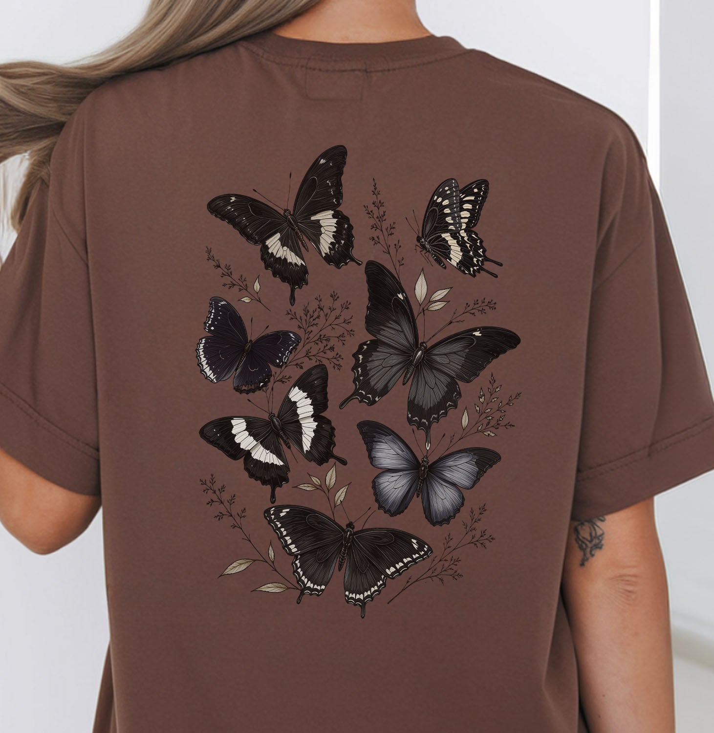 Black Butterfly T-Shirt