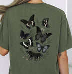 Black Butterfly T-Shirt - Charmed and Wyld
