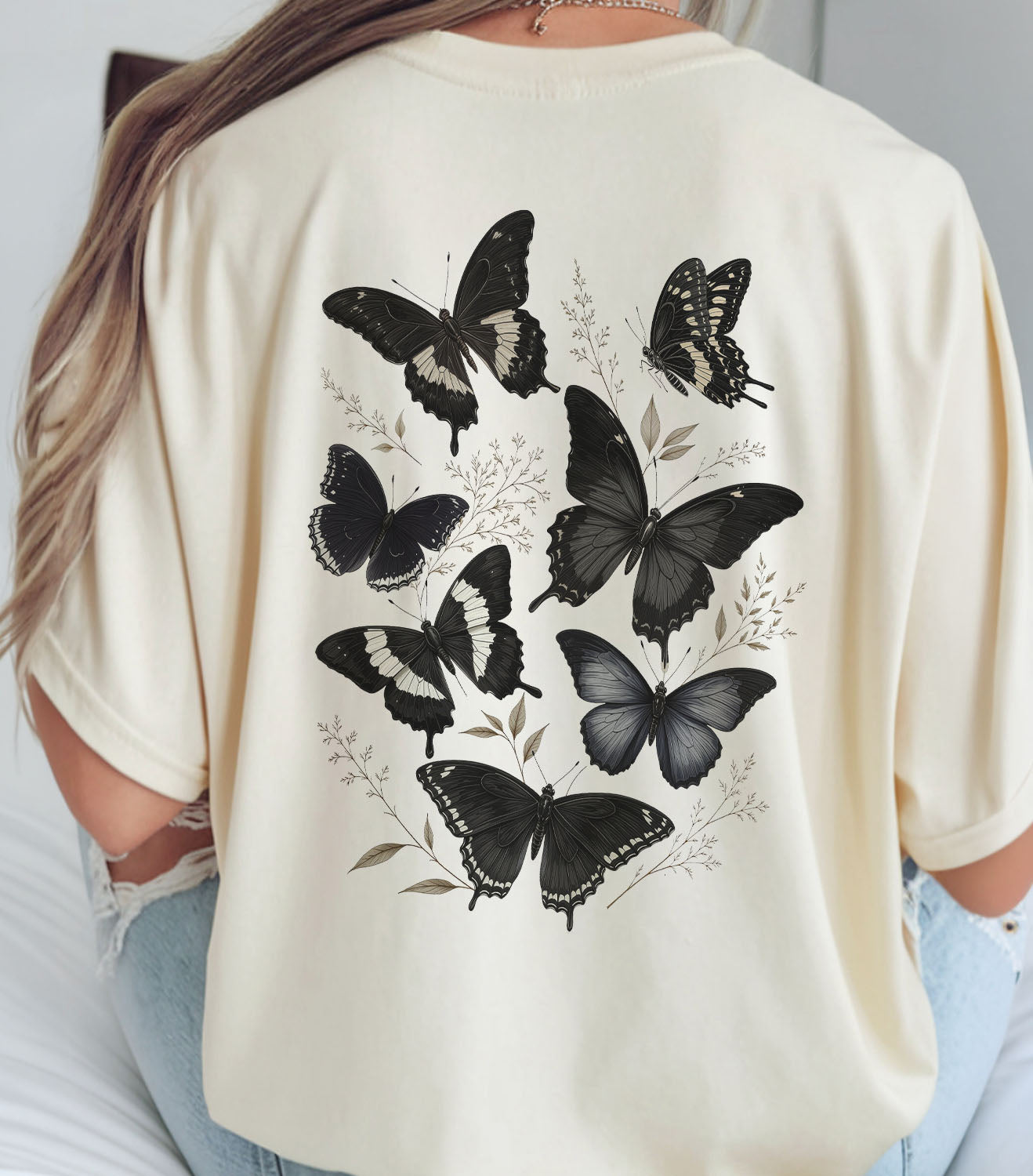 Black Butterfly T-Shirt