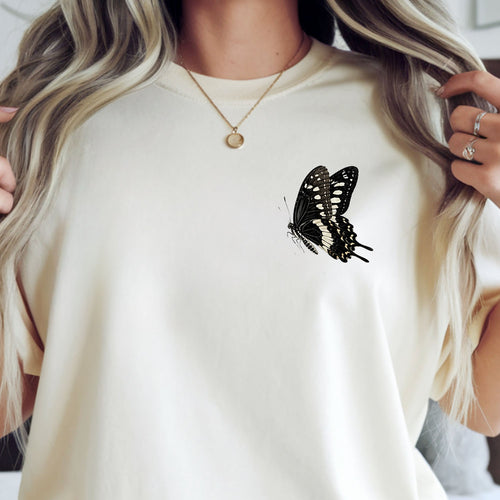 Black Butterfly T-Shirt