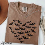 Bat Heart Comfort Colors T-Shirt - Espresso / S - T-Shirt