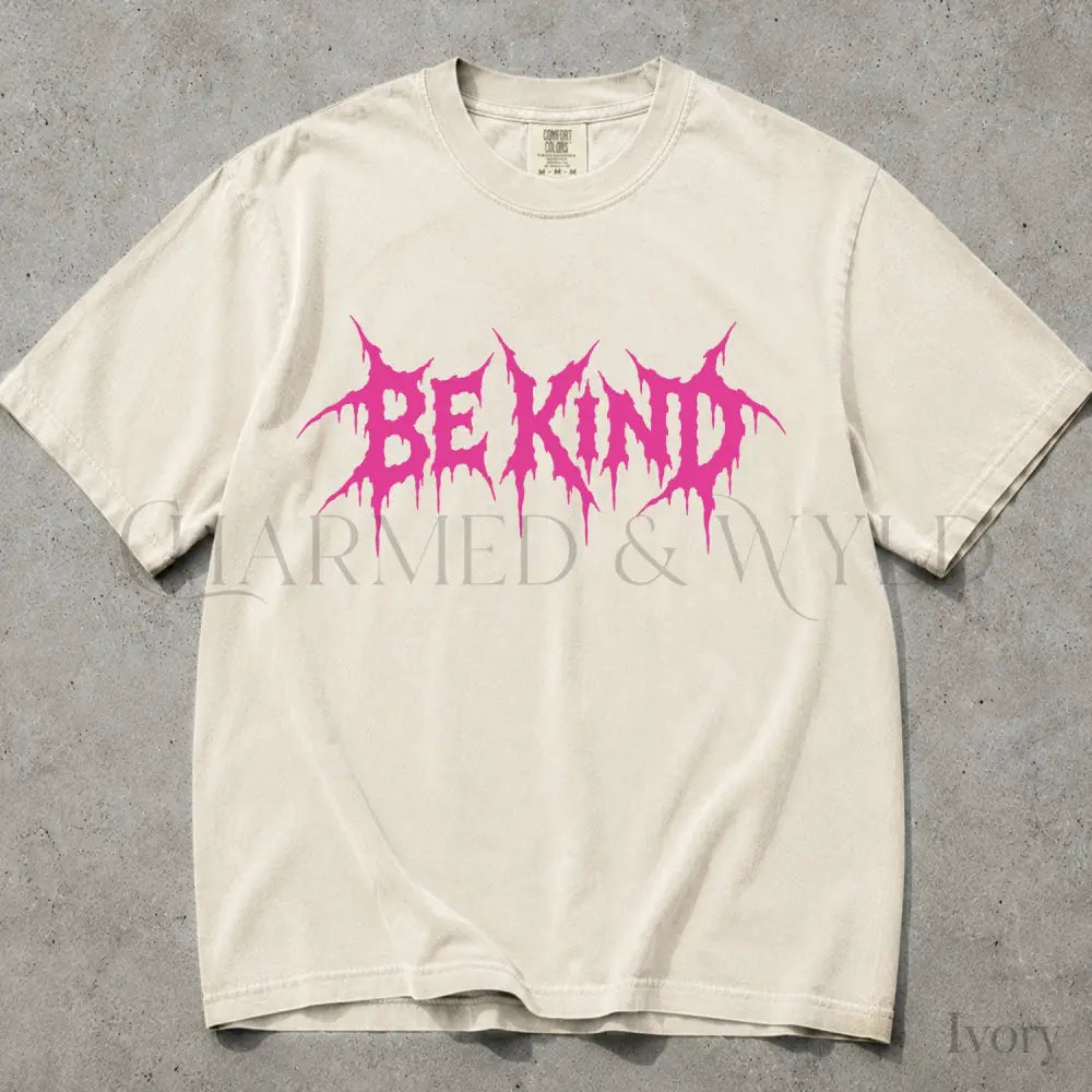 Be Kind Punk Comfort Colors T-Shirt - T-Shirt