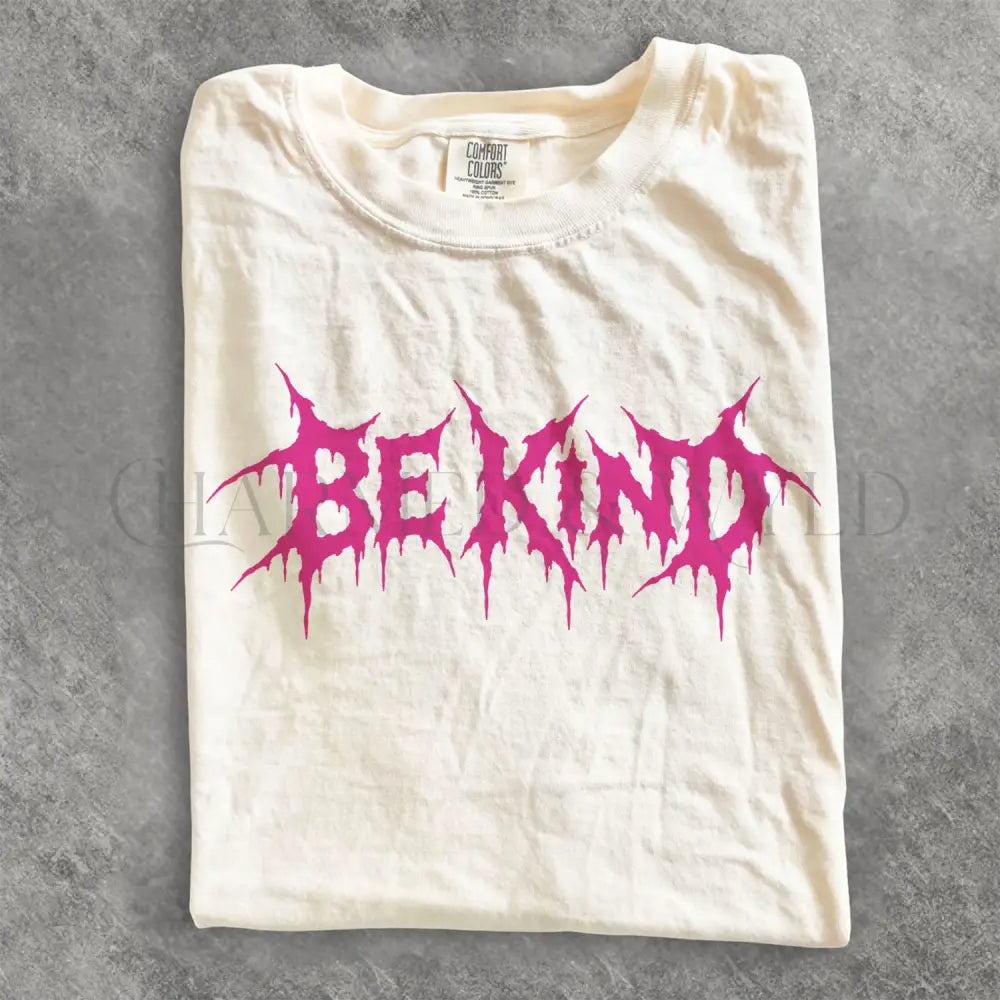 Be Kind Punk Comfort Colors T-Shirt - T-Shirt