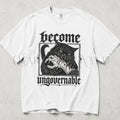 Become Ungovernable Cat Comfort Colors T-Shirt - White / S - T-Shirt