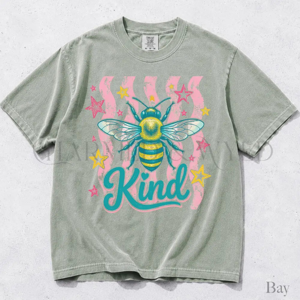 Bee Kind Comfort Colors T-Shirt - Bay / S - T-Shirt