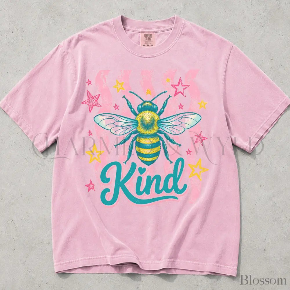 Bee Kind Comfort Colors T-Shirt - Blossom / S - T-Shirt