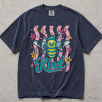 Bee Kind Comfort Colors T-Shirt - Navy / S - T-Shirt