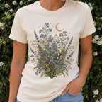 Moonlit Forget Me Not Classic Fit T-Shirt