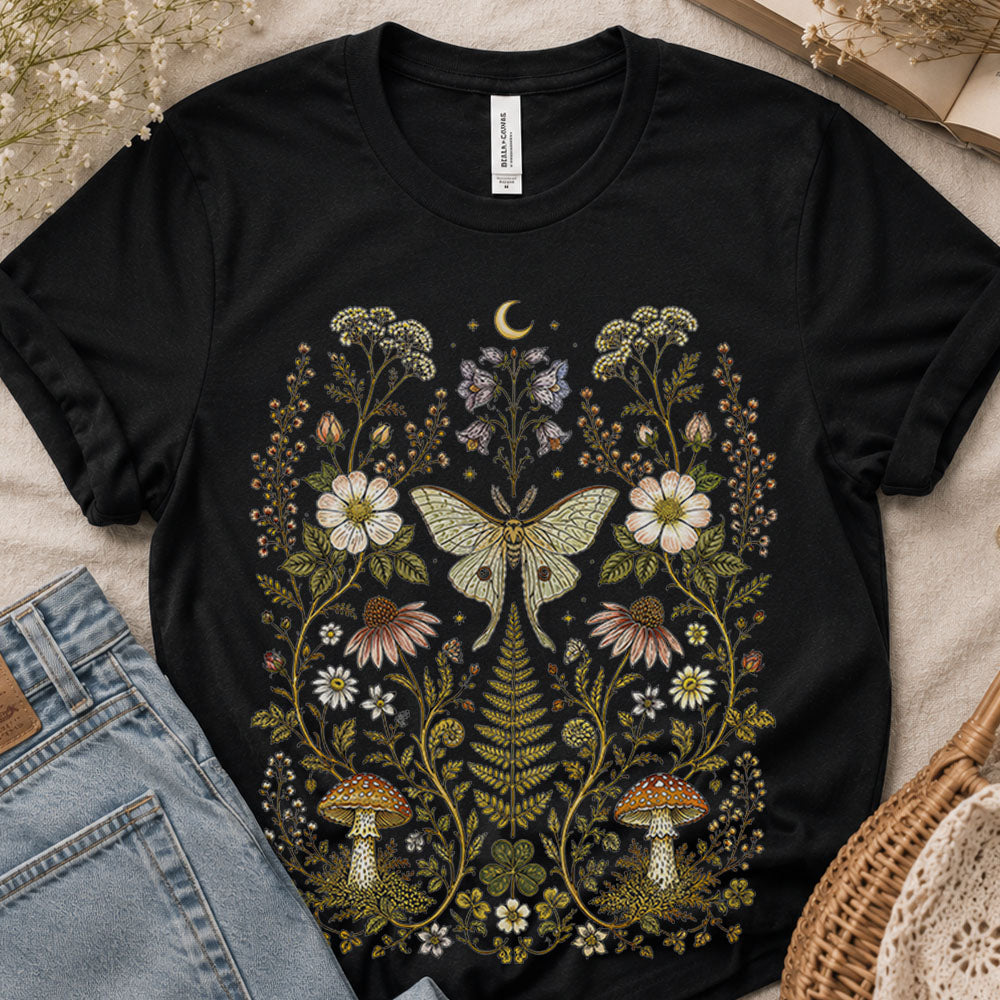 Whimsical Moth Classic Fit T-Shirt