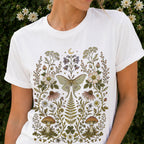 Whimsical Moth Classic Fit T-Shirt