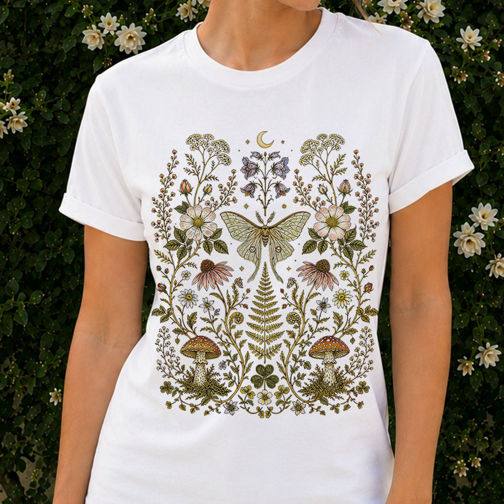 Whimsical Moth Classic Fit T-Shirt