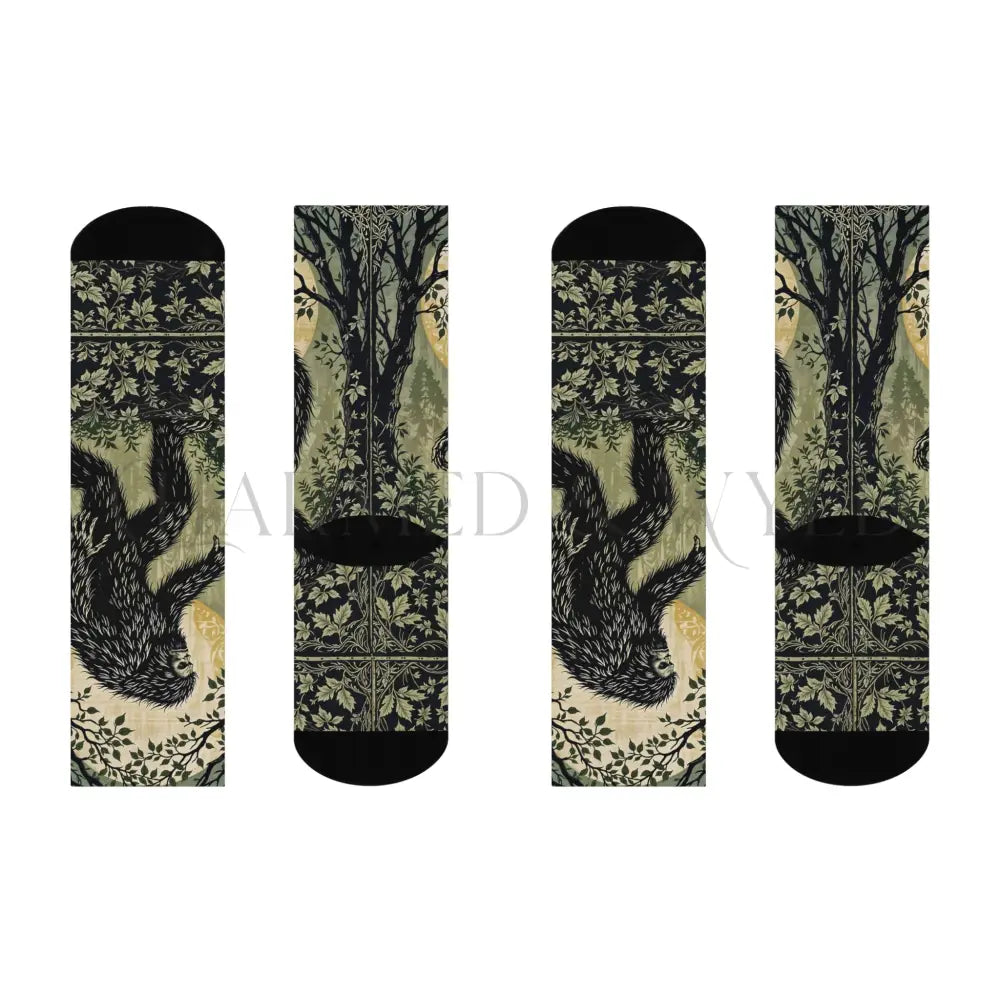 Big Foot Socks - One size / 3/4 Crew - All Over Prints