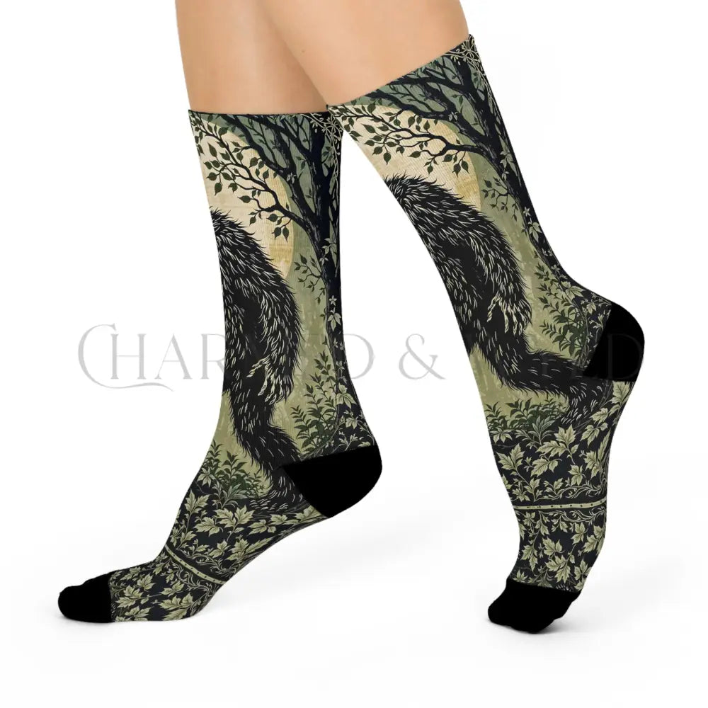 Big Foot Socks - One size / 3/4 Crew - All Over Prints