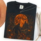 Bigfoot Halloween Comfort Colors T-Shirt - T-Shirt