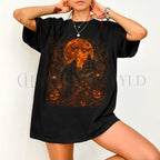 Bigfoot Halloween Comfort Colors T-Shirt - T-Shirt