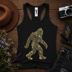 Bigfoot Wildflower Racerback Tank Top