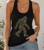 Bigfoot Wildflower Racerback Tank Top