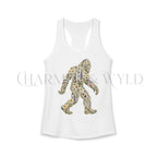 Bigfoot Wildflower Racerback Tank Top - Charmed and Wyld