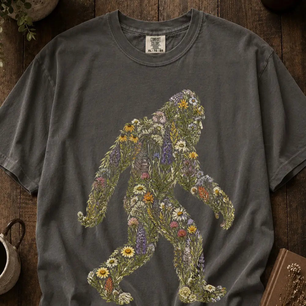 Bigfoot Wildflower T-Shirt - Pepper / S - T-Shirt